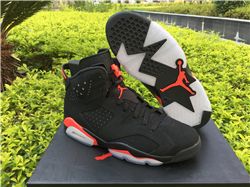 Men Air Jordan 6 Black Infrared