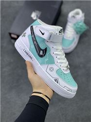 Men And Women Nike Air Force 1 Mid Basketball Shoes AAAA 223
