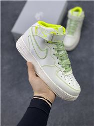 Men And Women Nike Air Force 1 Mid Basketball Shoes AAAA 232