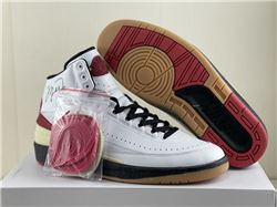 Men Off-White x Air Jordan 2 High Basketball Shoes AAAAAA 222